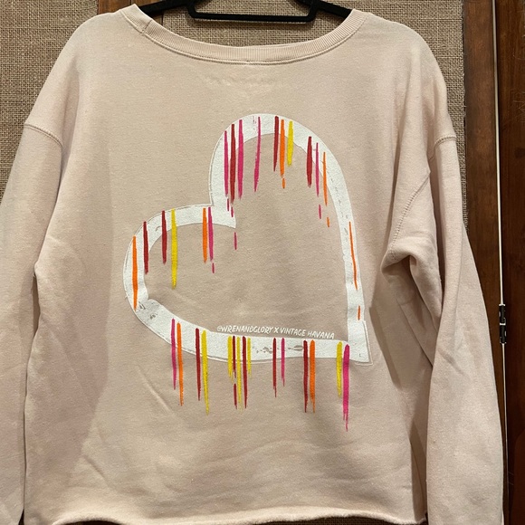 Wren & Glory X Vintage Havana sweatshirt w/graphic - Picture 4 of 4